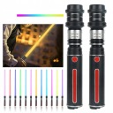 Світловий меч LED Star Wars Космічний меч 12 кольорів 2в1 Звук