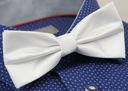 Мужской галстук-бабочка с нагрудным платком Alties - белый