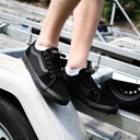 Мужские городские туфли черные кроссовки Vans Decon 42.5