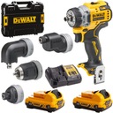 Отвертка 57,5 ​​Нм, сменные головки DeWALT DCD703L2T