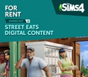 Ключ исходного кода дополнения к цифровому контенту The Sims 4 в аренду Street Eats