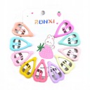 PYKI МИНИ-ЗАЖИМЫ ДЛЯ ДЕВОЧЕК ДЕТСКИЕ ЗАЖИМЫ ДЛЯ ВОЛОС НАБОР 10 ШТ.