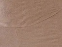 Dámske kraťasy rebrované koliky vysoký stav módne pohodlné prúžky Silueta regular
