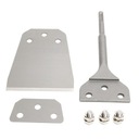 4-дюймовый инструмент для удаления скребка для пола из пружинной стали