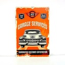 ДЕКОРАТИВНАЯ ЛИСТОВАЯ ДОСКА ГАРАЖНЫЕ УСЛУГИ 20х30