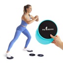 Скользящие подушечки для упражнений на скольжении, 2 шт.