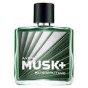 AVON MEN męska woda toaletowa Musk Metropolitano 75 ml DLA NIEGO F/HIM