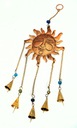 ПОДВЕСНОЙ ОРНАМЕНТ СОЛНЦЕ С КОЛОКОЛЬЧИКАМИ SUN DECORATION