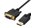 АДАПТЕР КАБЕЛЯ DISPLAYPORT VGA ПРЕОБРАЗОВАТЕЛЬ 1,8 М