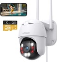 IP WiFi IP КАМЕРА ВРАЩАЮЩАЯСЯ НАРУЖНАЯ CCTV 32 ГБ SD