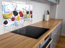 Закаленная кухонная панель 80х60см Без клея