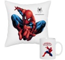 Набор подушек под кружку «Человек-паук» в подарок ребенку