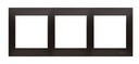 SIMON 54 Тройная рама антрацитового цвета