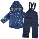 ZIMOWY KOMBINEZON 2cz. SPORTS granat z.linie r.110