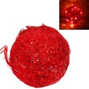 РОЖДЕСТВЕНСКИЙ ШАР ИЗ КРАСНОГО СИЗАЛЯ 15 СМ