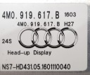HEAD UP HUD AUDI 4M0919617 4M0941531AJ 4M1857161photo 15