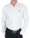 РУБАШКА EMPORIO ARMANI CLASSIC CASUAL SLIM FIT БЕЛАЯ S