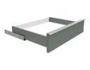 Sevroll Box SLIM 3D ящик Д-400мм низкий В-90мм графит 35кг