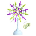 3D Красочная вращающаяся ветряная мельница Ручная вертушка с плавным ветром Подсолнух