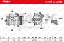 COMPRESSEUR DE CLIMATISATION STARK SKKM-0340035 10S17C VERS BMW X5 (E53)photo 10
