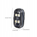 4X WIRELESS STROBOSKOPOWE LED RGB LIGHTS 8 COLORS DO CAR MOTORCYCLE  photo 10