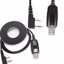 KABEL USB DO PROGRAMOWANIA RADIO TELEFONÓW KRÓTKOFALÓWKI BAOFENG KENWOOD CD