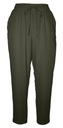 Dámske polyesterové nohavice Pantoneclo (žlté + čierne + olivové) – Combo Pack Stredová část (výška v páse) stredná