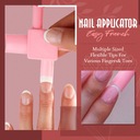 DIY Plate Fingers Nail Art Tool pre ženy Druh Airbrush