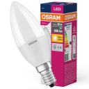 Лампа светодиодная E14 7,5W 60W 806lm 2700K теплая 200ст OSRAM