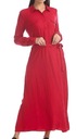 U.S. Polo Assn. košeľové šaty červená XS