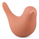 ФИГУРКА ПТИЦЫ, красная, керамика, высота 6см.