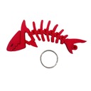 БРЕЛОК-КУЛОН FLEXI SHARK КРАСНЫЙ ЦВЕТ KEYRAMBIT TIKTOK SPINNER