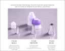 Набор ручек для письма Wilton № 3, № 55, № 13, № 44.