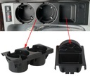 BRACKET CUPS DRINKS CUPHOLDER FOR BMW 3 E46 + MONETNIK BLACK 