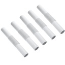 Гибкий компенсационный соединитель для труб ZCL 22 мм ПВХ Белый 5 шт.