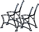 НОЖКИ НОГИ ДЛЯ АЛЮМИНИЕВОЙ СКАМЬИ ROYAL GARDEN BENCHES 4x