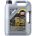 Motorový olej LIQUI MOLY TOP TEC 4100 5W40 5L NEMECKÝ ORIGINÁL Typ syntetický