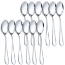 ЛОЖКИ ДЕСЕРТНЫЕ МАЛЕНЬКАЯ ЧАЙНАЯ ЛОЖКА МАЛЕНЬКИЙ ГЛАДКИЙ НАБОР ЛОЖЕК 12x