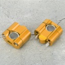 ПАРА 22MM/28MM 1/8 ДЮЙМА 7/8 ДЮЙМА РУЛЬ МОТОЦИКЛА СУППОРТА FO  фото 5