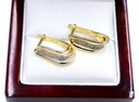 ЗОЛОТЫЕ СЕРЬГИ С ЦИРКОНИЕМ K10 3,73 Г