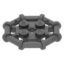 LEGO 75937 6020990 тарелка 2х2 серебро 1шт P148a
