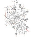 AUDI A4 B8 PANNEAU WSKAZNIKOW CENTRALE MOULURE WYKONCZENIOWA LHD 8K1857186HR66photo 9