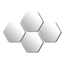 LUSTRO ŚCIENNE NAKLEJANE LUSTRO ŁAZIENKOWE HEKS