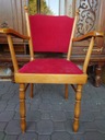 Krzesło pokojowe salonowe drewniane design