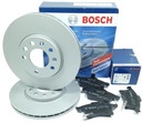ПЕРЕДНИЕ ДИСКИ, КОЛОДКИ, BOSCH ASTRA H MERIVA B ZAFIRA B КРЕПЛЕНЫ 5 ВИНТАМИ
