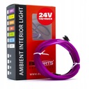 Ambient LED PURPLE неоновый оптоволокно для грузовика 3м 24В