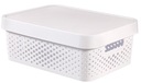 КОНТЕЙНЕР-КОРЗИНА CURVER С КРЫШКОЙ INFINITY 11 Л