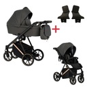 Paradise Baby VR - Polski wózek 2w1 07 + adaptery