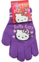 Hello Kitty фиолетовые детские перчатки