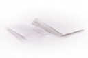 Пакеты СЛОЖЕННЫЕ, белые, 14х5х27 см, упак. 100 шт!!